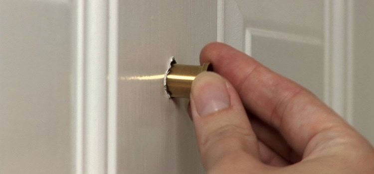 peephole door repair in Palmdale