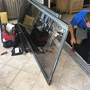 sliding glass door frame repair Palmdale